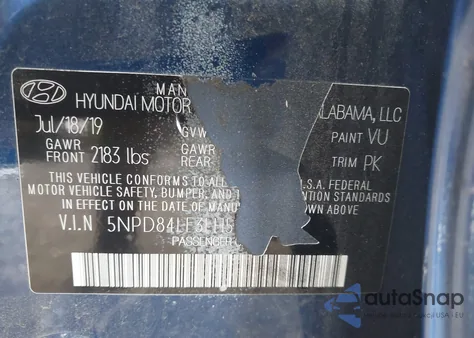 2020 Hyundai Elantra Sel from USA, damaged, VIN 5NPD84LF3LH512537
